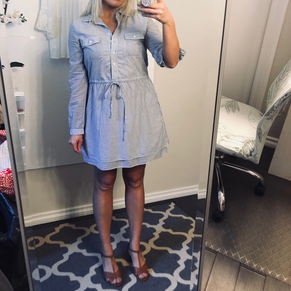 GAP Dresses & Skirts - ❤️ 3/$30 GAP shirt dress. 100% COTTON.